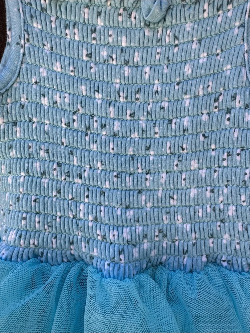 Posh Peanut Juliana Smocked Tulle Dress